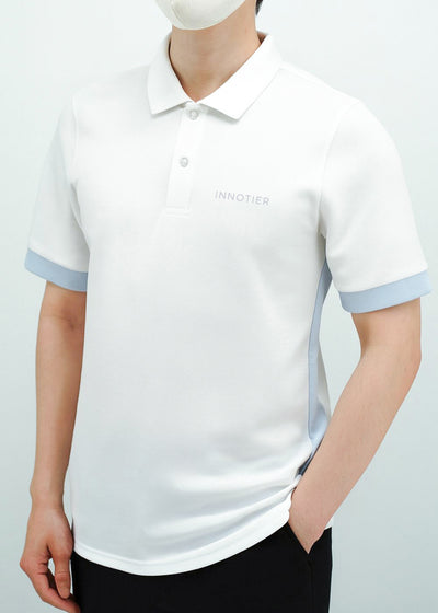 銀織滅毒 Soft Colour Block Polo