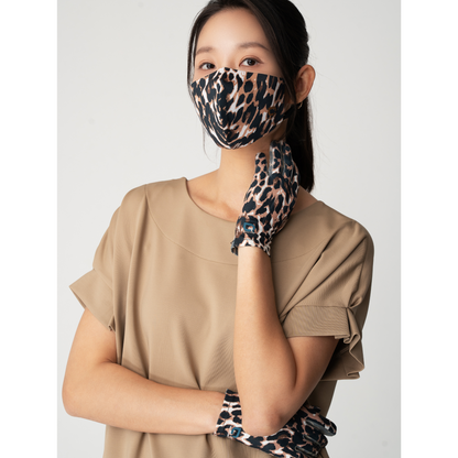 Antiviral Reusable TXM99 InnoShield Mask – Classic Leopard