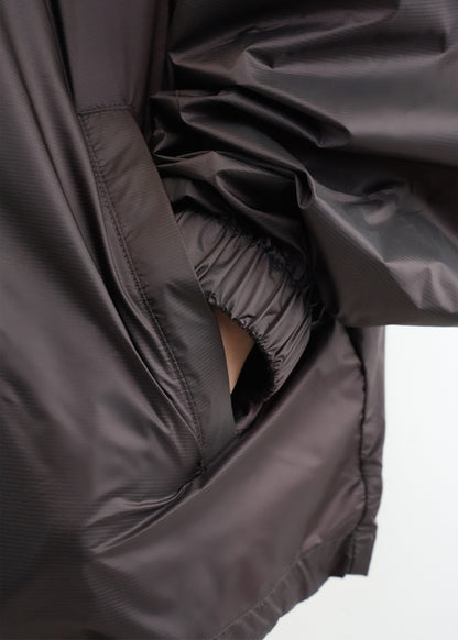 Antiviral Glazed Concealed Hood Jacket