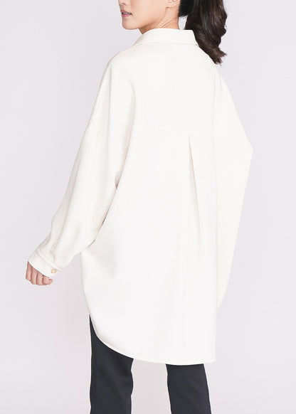 Women's Antiviral Cotton Oversize Shirt – Solids