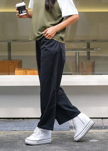 MMZ W Antiviral WR Woven Straight Pants
