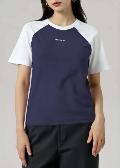MMZ Antiviral Classic Cool Shoulder College Tee