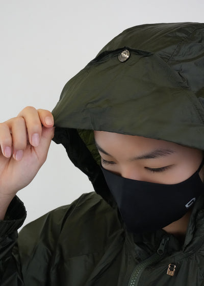 銀織滅毒 隱藏連帽風褸