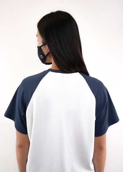 MMZ Antiviral Classic Cool Shoulder College Tee