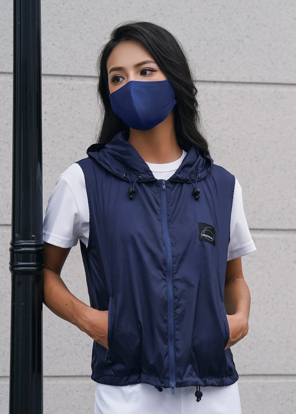 MMZ W Antiviral Vertex Breeze Outer Vest