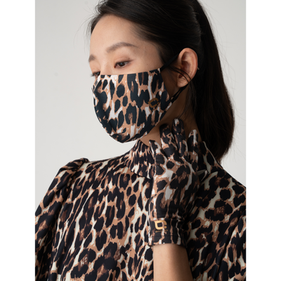Antiviral Reusable TXM99 InnoShield Mask – Leopard Collection