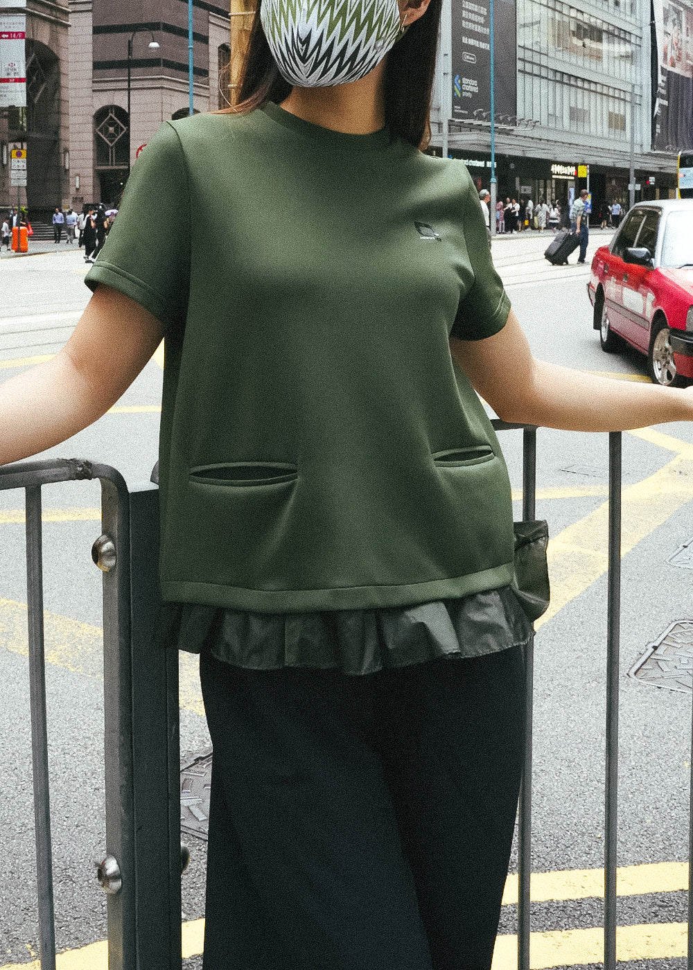 Antiviral Soft Outskirt Top
