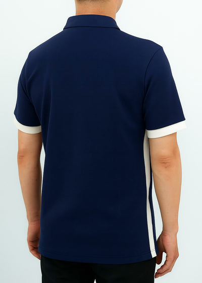 銀織滅毒 Soft Colour Block Polo