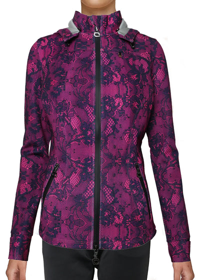 Antiviral Y23 Jacket with Detachable Hood – Lace Collection
