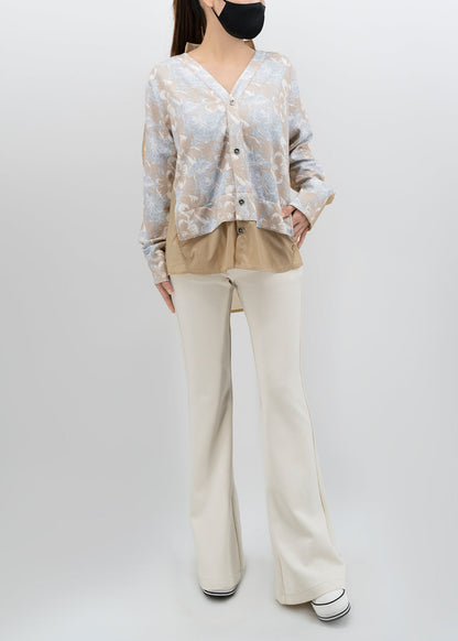 Vertex Soft & Glazed Contemp Cardigan - Prints