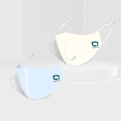 銀織滅毒可重用口罩 InnoShield TEM95+ – 成人及小童2件裝