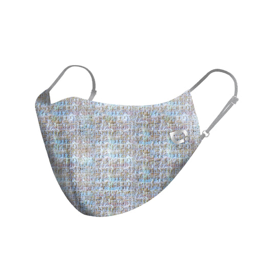 Antiviral Reusable TXM99 InnoShield Mask  – Baby Blue Tweed