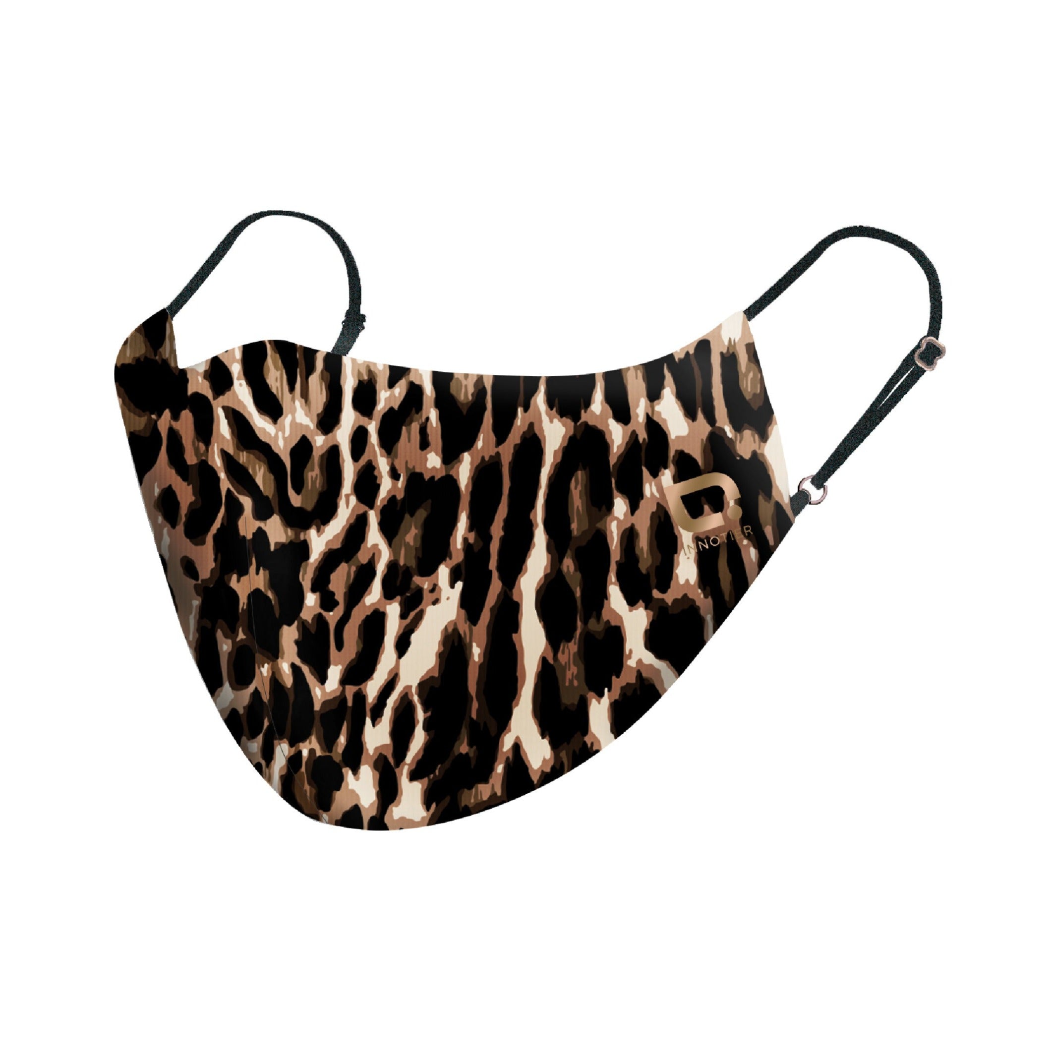 Antiviral Reusable TXM99 InnoShield Mask – Classic Leopard