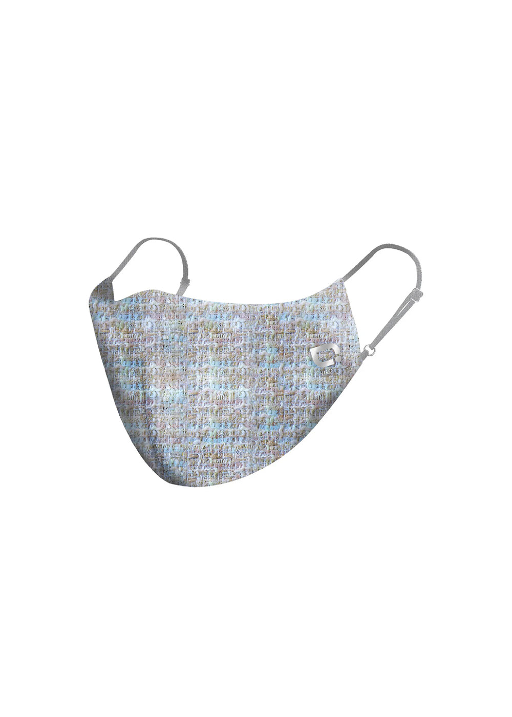 Antiviral Reusable TXM99 InnoShield Mask  – Baby Blue Tweed