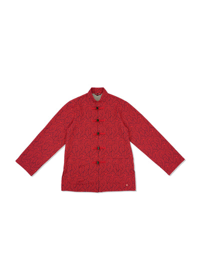 Antiviral Inno Chinese Blazer – With Jade Buttons