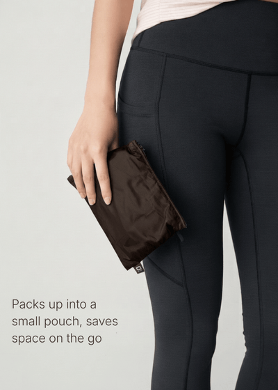 Unisex Antiviral Glazed Packable Cinch-waist Jacket