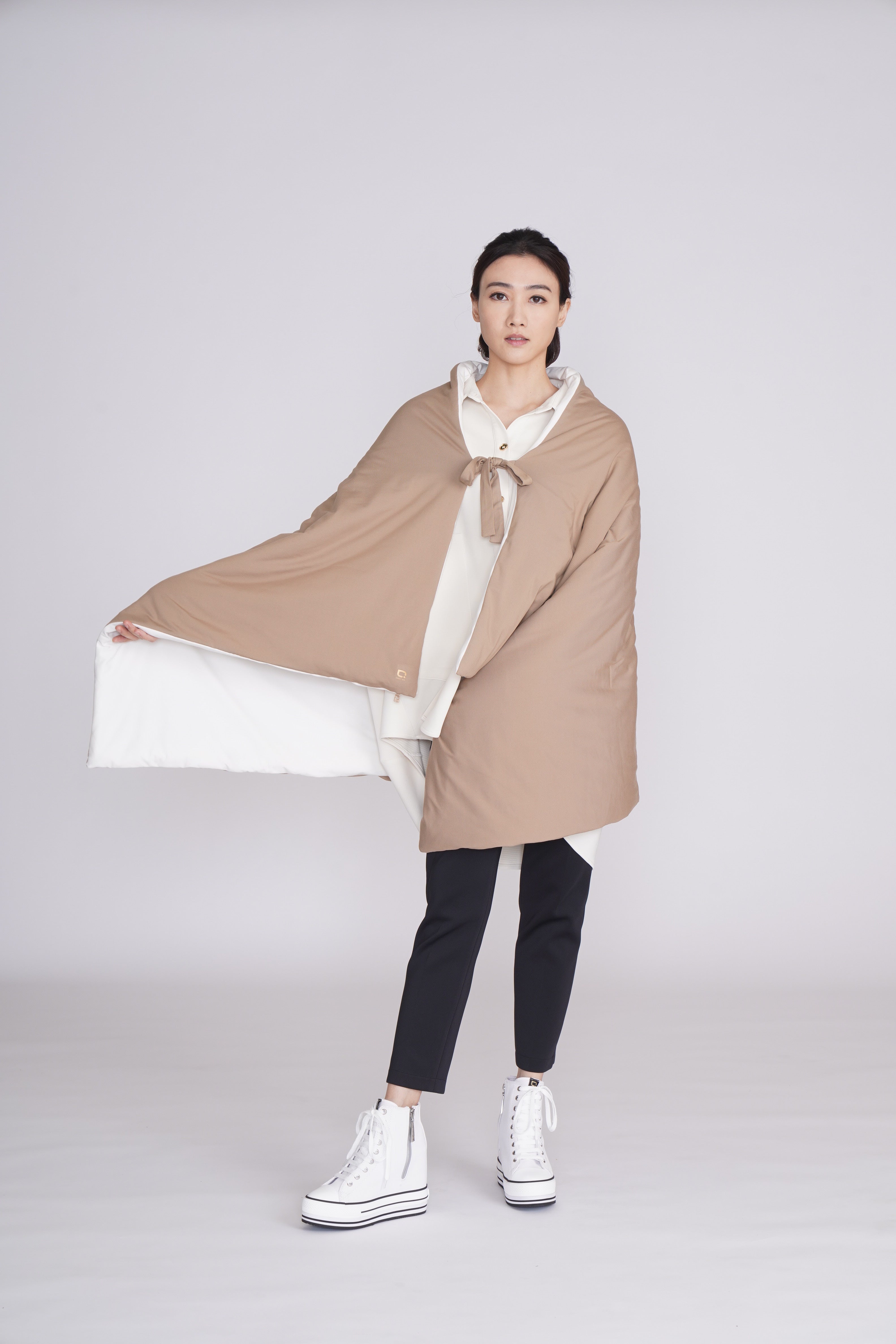 Vertex Chiffon Two-tone TV Blanket