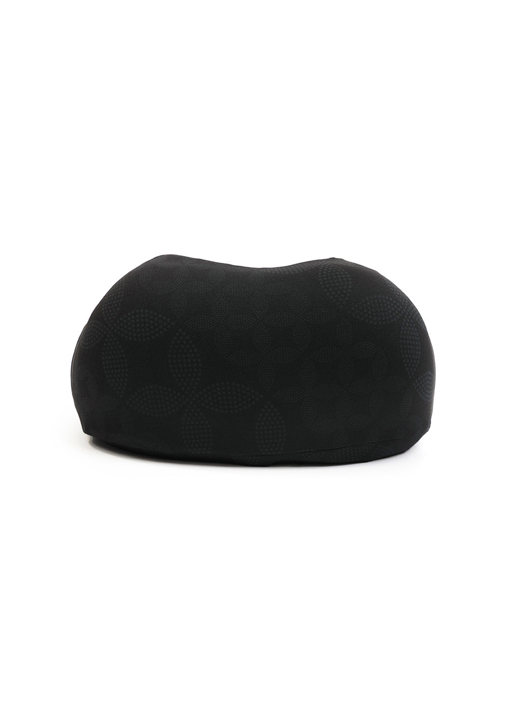 Vertex Soft Neck Pillow Print – Coal Black Circle