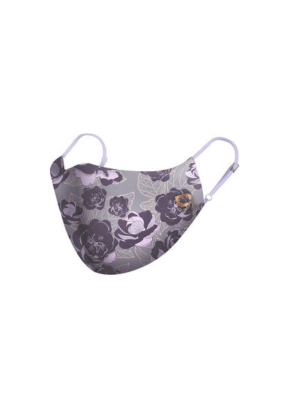 Antiviral Reusable TXM99 InnoShield Mask – Dual Violet Peony