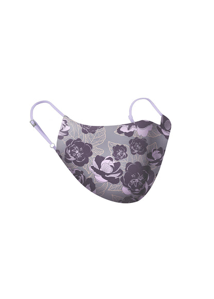 Antiviral Reusable TXM99 InnoShield Mask – Dual Violet Peony