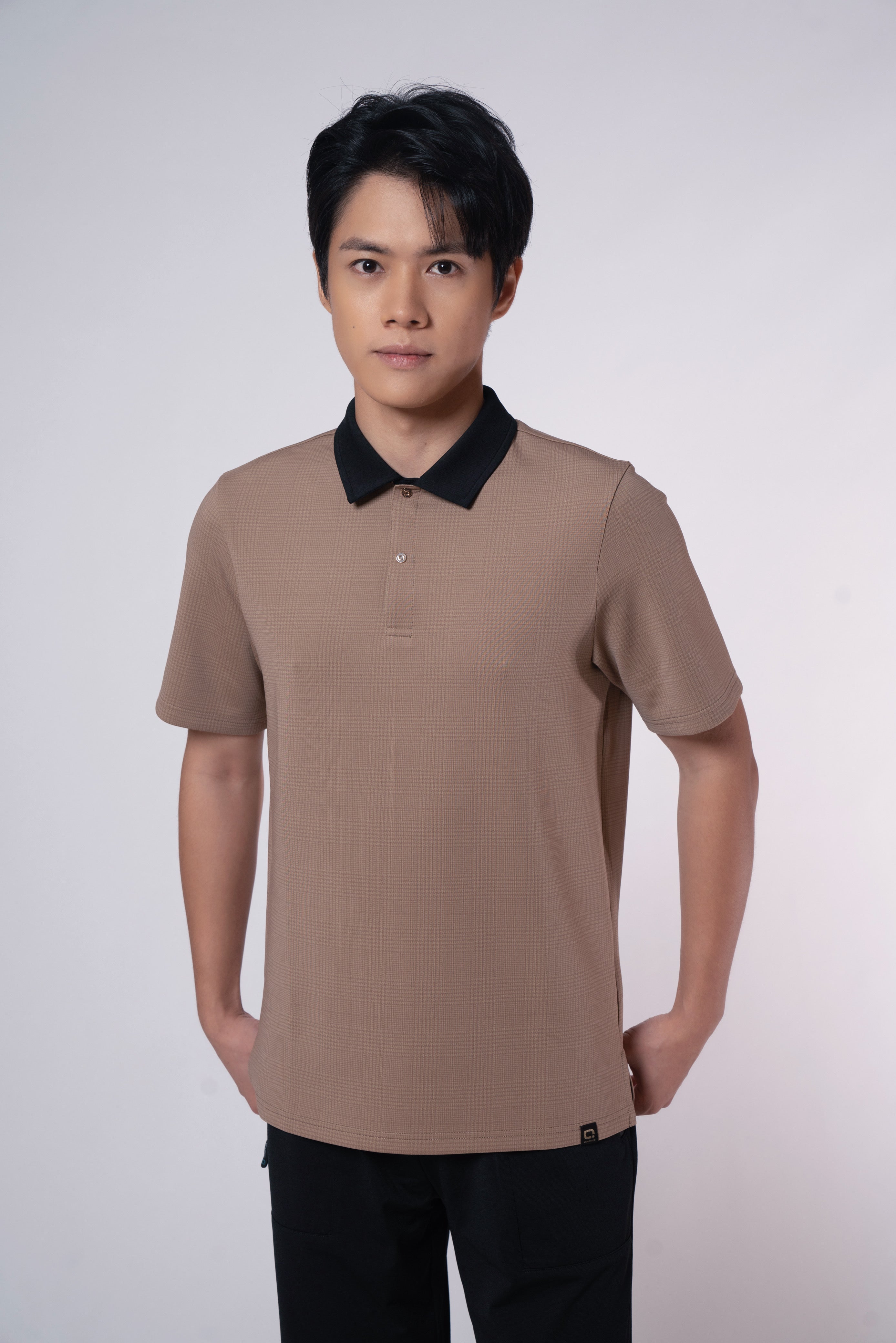 M's Vertex Soft Short Sleeve Polo – Checker Collection