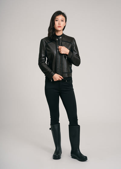 Antiviral Leather Jacket