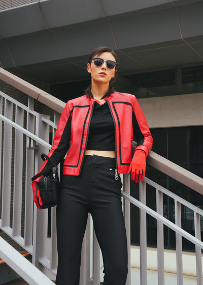 Antiviral Leather Jacket
