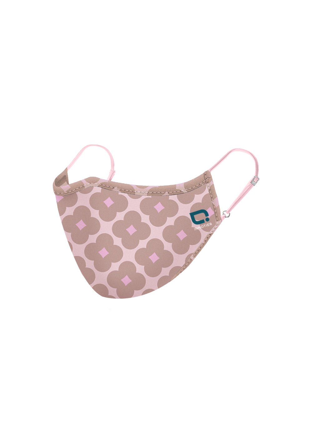 K's Antiviral Reusable SXM99 InnoShield Mask – Pink Clover
