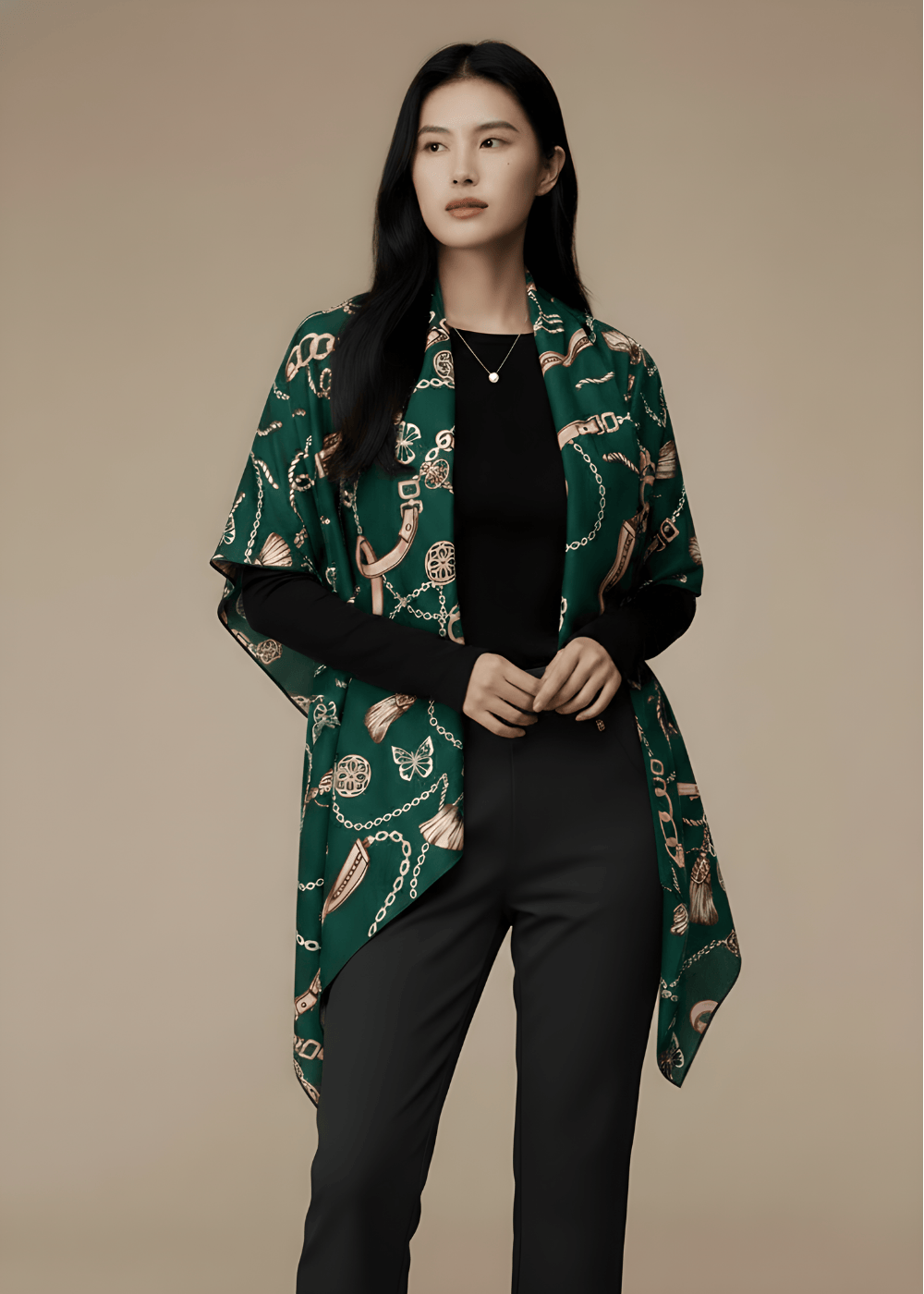 Antiviral Chiffon T Shawl