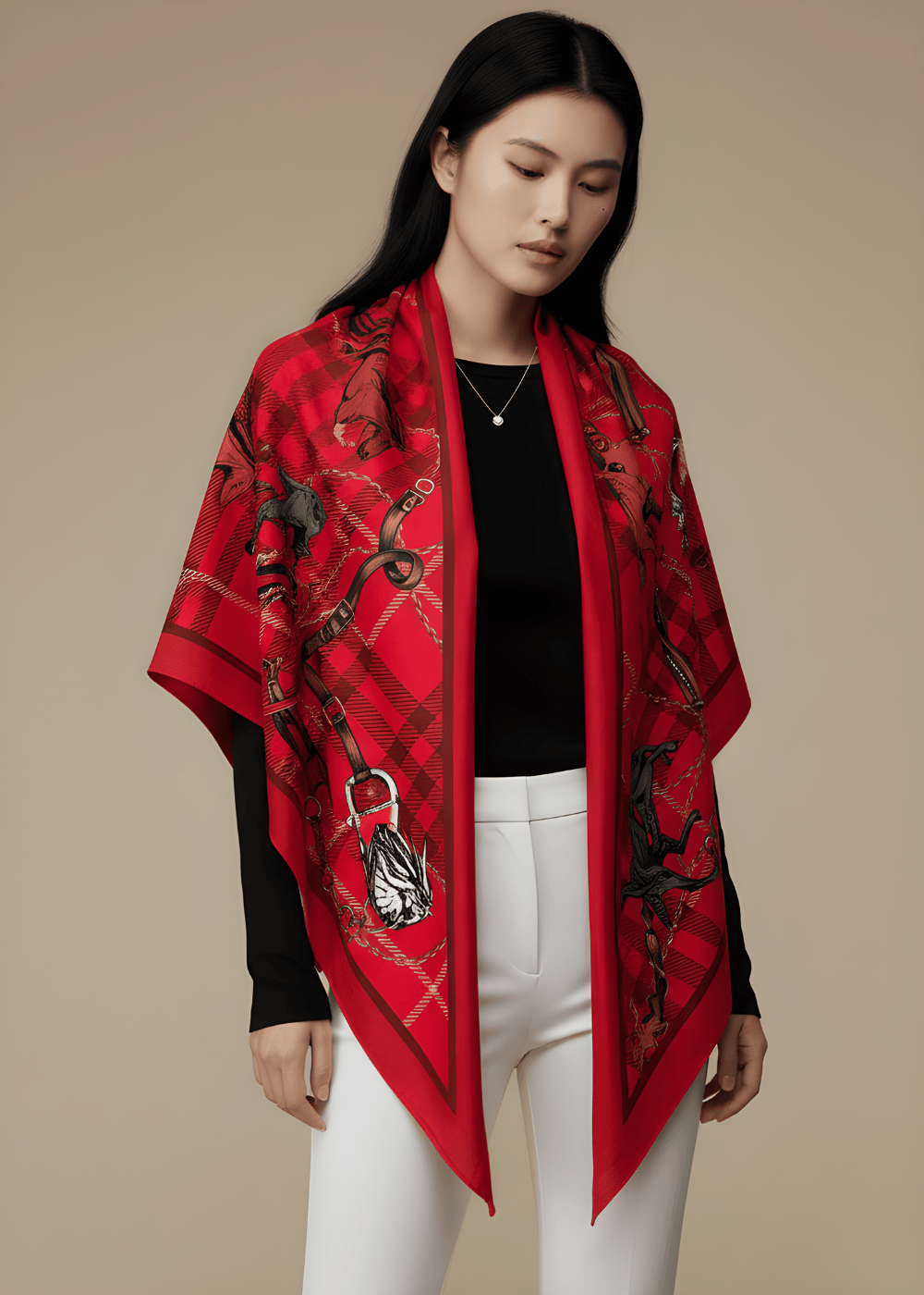 Antiviral Chiffon T Shawl