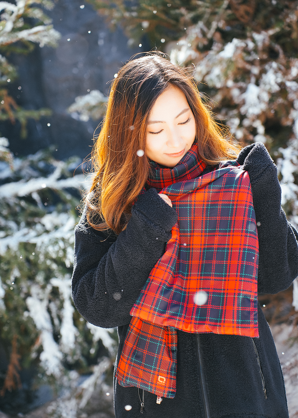 Vertex Chiffon Cloud Scarf