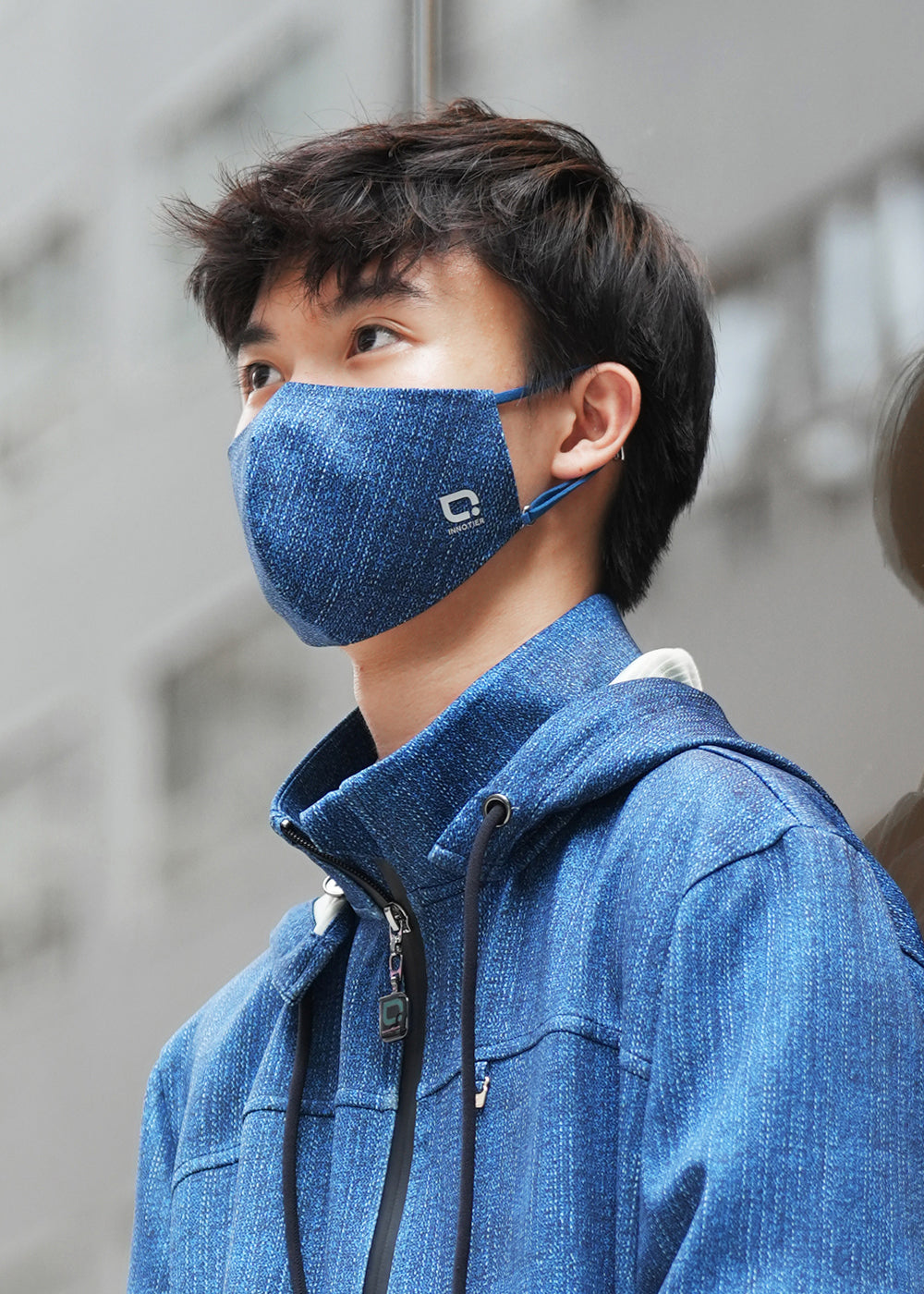 Antiviral Reusable TXM99 InnoShield Mask – Dark Denim