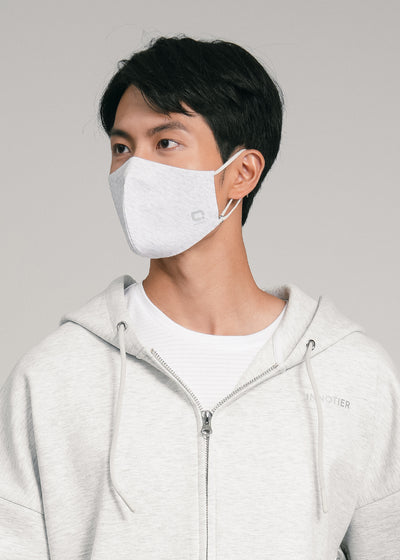 銀織滅毒 可重用口罩 InnoShield TXM99 – Light Heather Grey