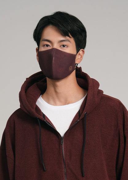 Antiviral Reusable TXM99 InnoShield Mask – Maroon Heather