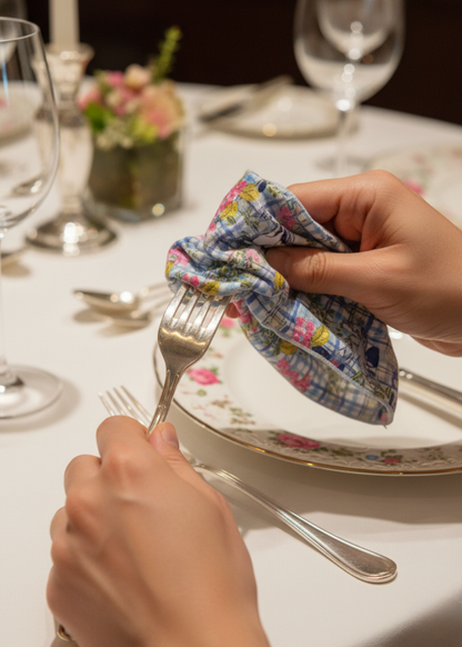 Antiviral Chiffon Pocket Square 30