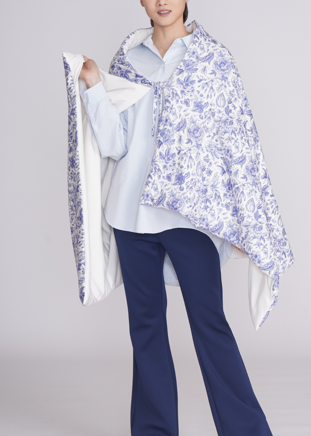 Antiviral Chiffon Two-tone TV Blanket