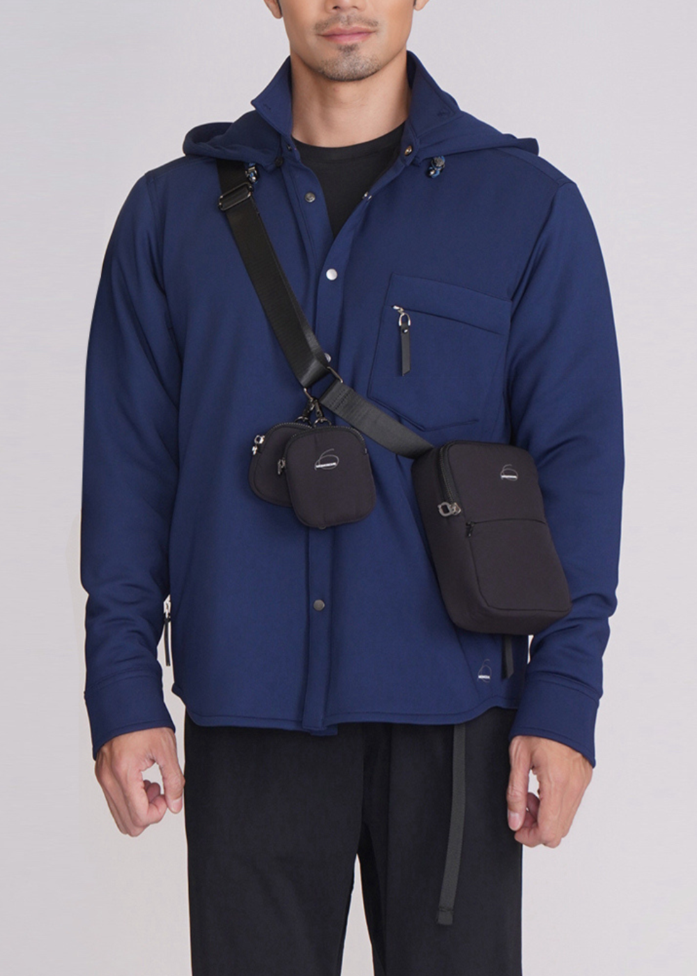 MMZ Antiviral Soft Padded Shirt Jacket