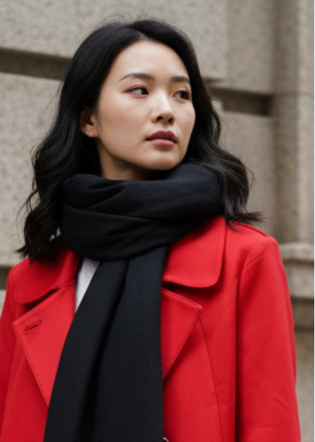 Antiviral Chiffon Scarf