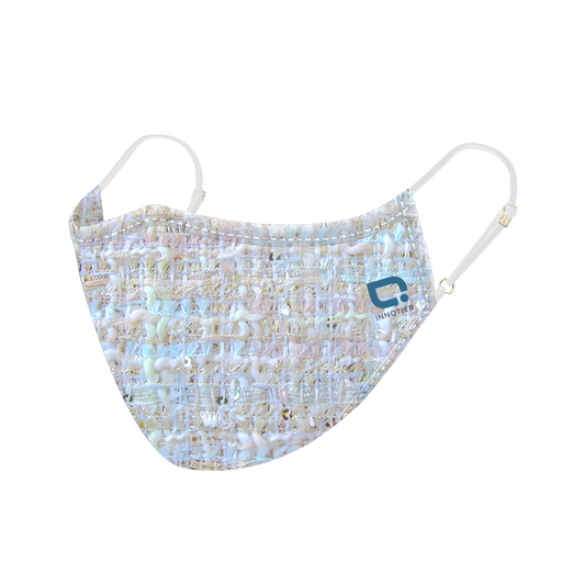 兒童銀織滅毒可重用口罩(第一代) SXM99 – 淺藍花呢絨