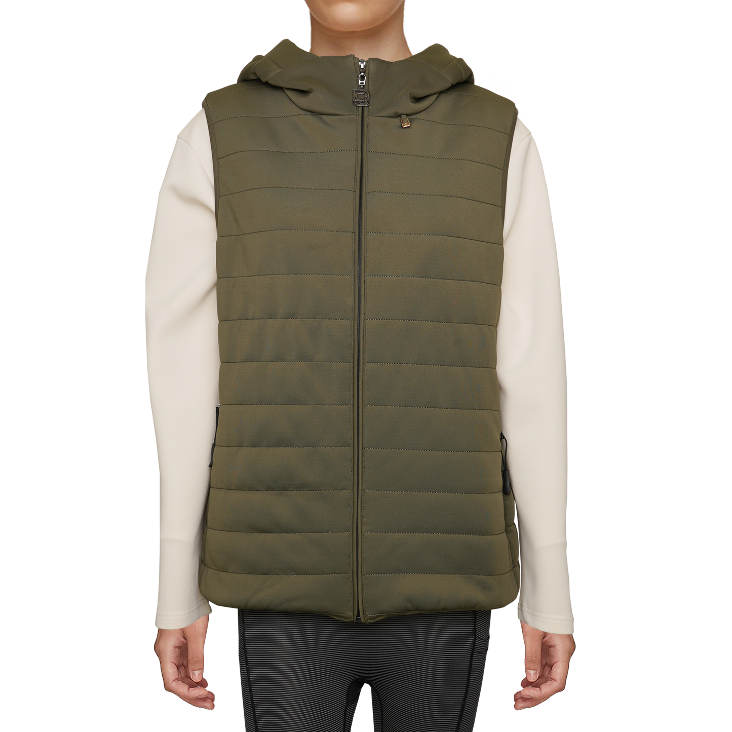 Vertex Padded Vest (with hood) – Solids