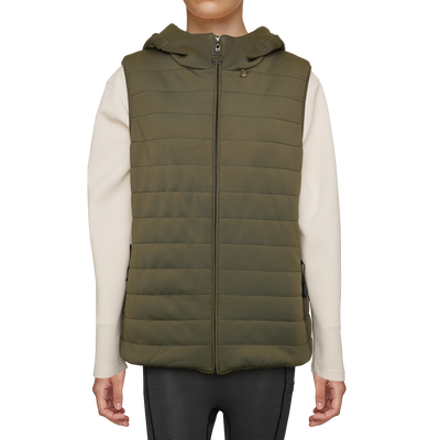 Antiviral Padded Vest (with hood) – Solids