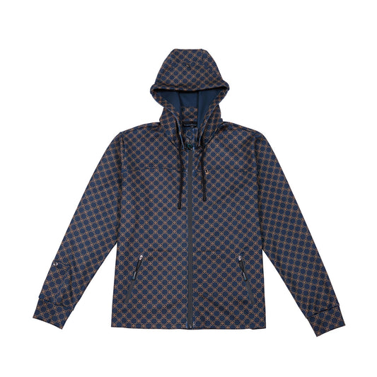 M's Vertex Jacket (with hood) – Fortune Cobalt