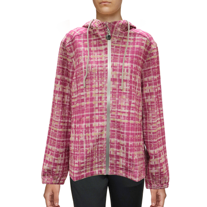 W's Vertex Active Jacket – Pink Check